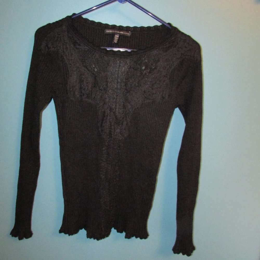 *5 for $25 Bundle Option* WHBM lace detailed Top